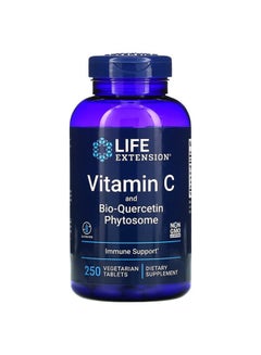 Vitamin C And Bio-Quercetin Phytosome Dietary Supplement - 250 Tablets