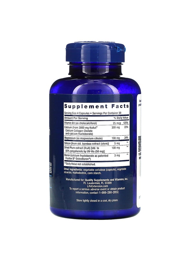 Life Extension - Bone Strength Formula With KoAct Dietary Supplement - 120 Capsules - Image 1