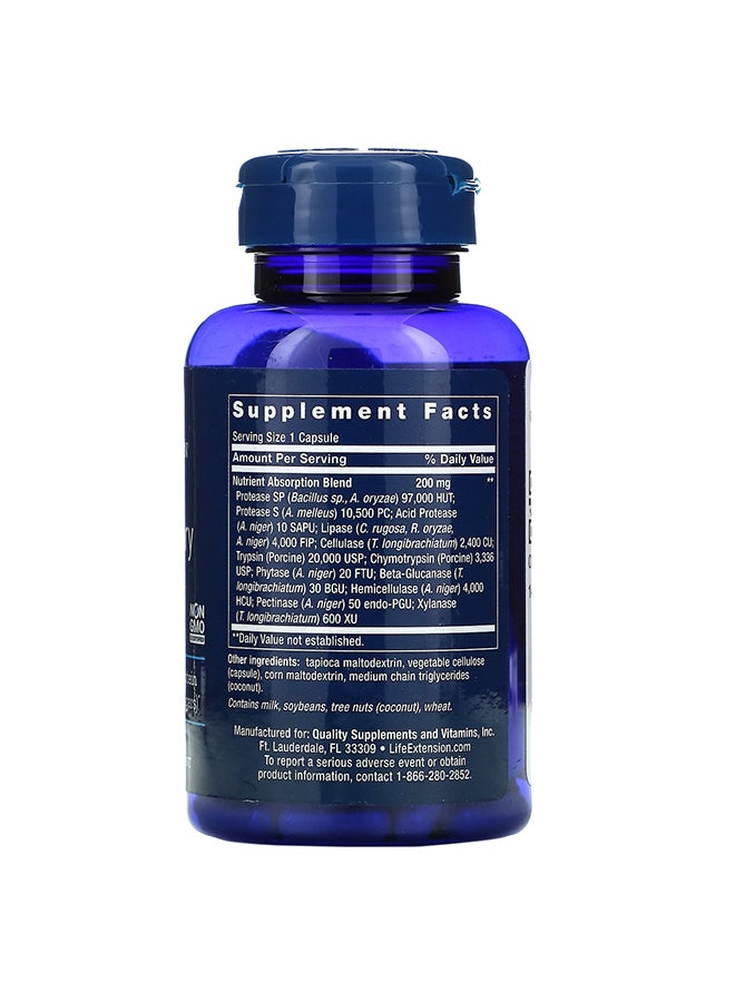 لايف إكستنشن مكمل غذائي إكسترا أورديناري إنزيمز - 60 كبسولة - Image 2