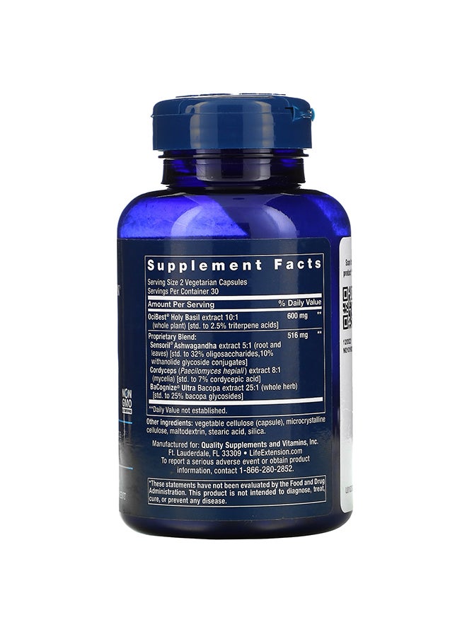 Life Extension Adrenal Energy Formula - 60 Capsules - Image 2