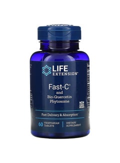 Fast-C And Bio-Quercetin Phytosome Dietary Supplement - 60 Capsules