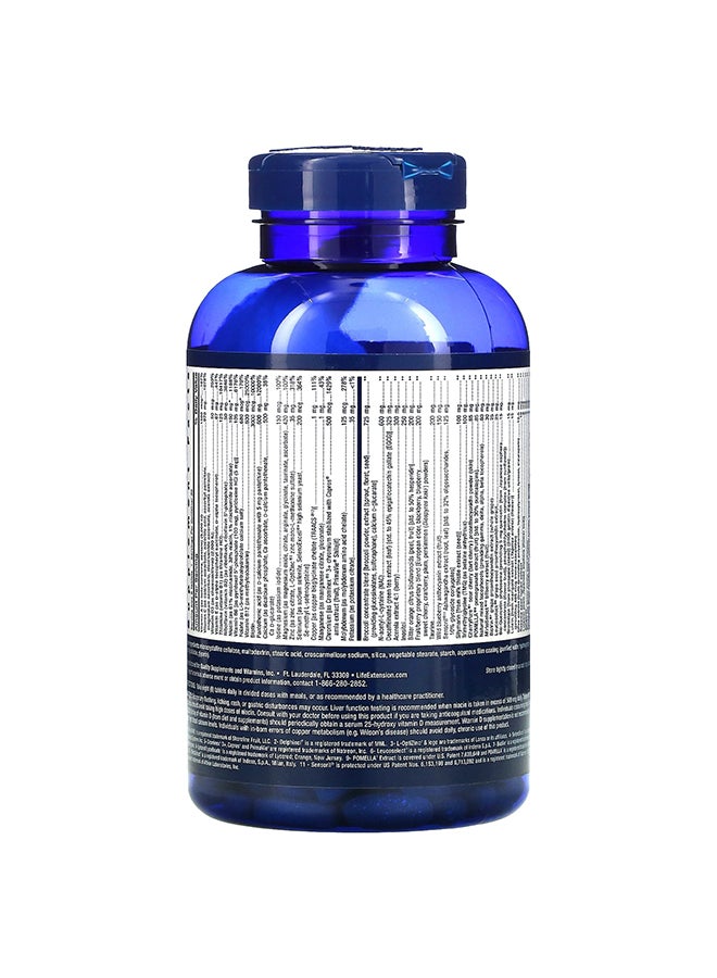 Life Extension 240 Pcs Mix Tablets With Extra Niacin Dietary Supplement - Image 2