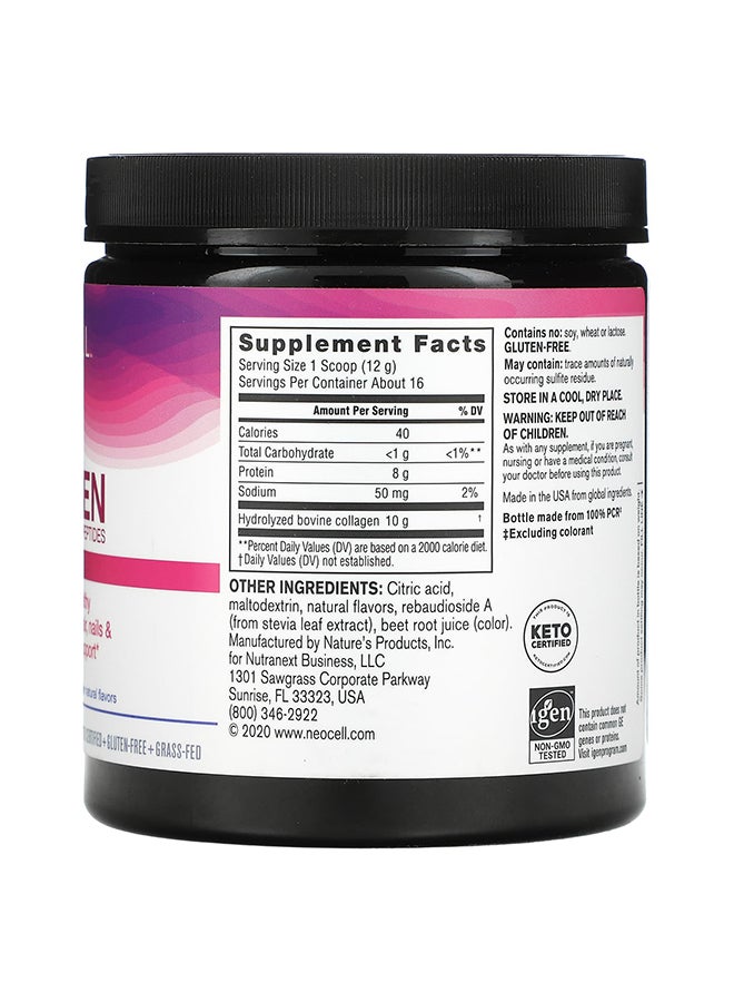 NEOCELL Super Collagen Type 1 And 3 6600 Mg Dietary Supplement Powder - Berry Lemon - Image 2