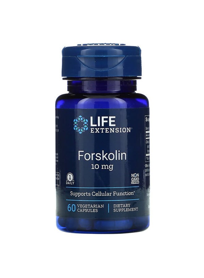 Life Extension Forskolin 10mg - 60 Capsules - Image 1