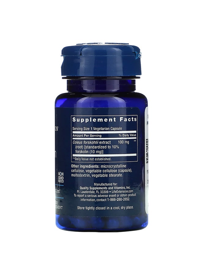 Life Extension Forskolin 10mg - 60 Capsules - Image 2