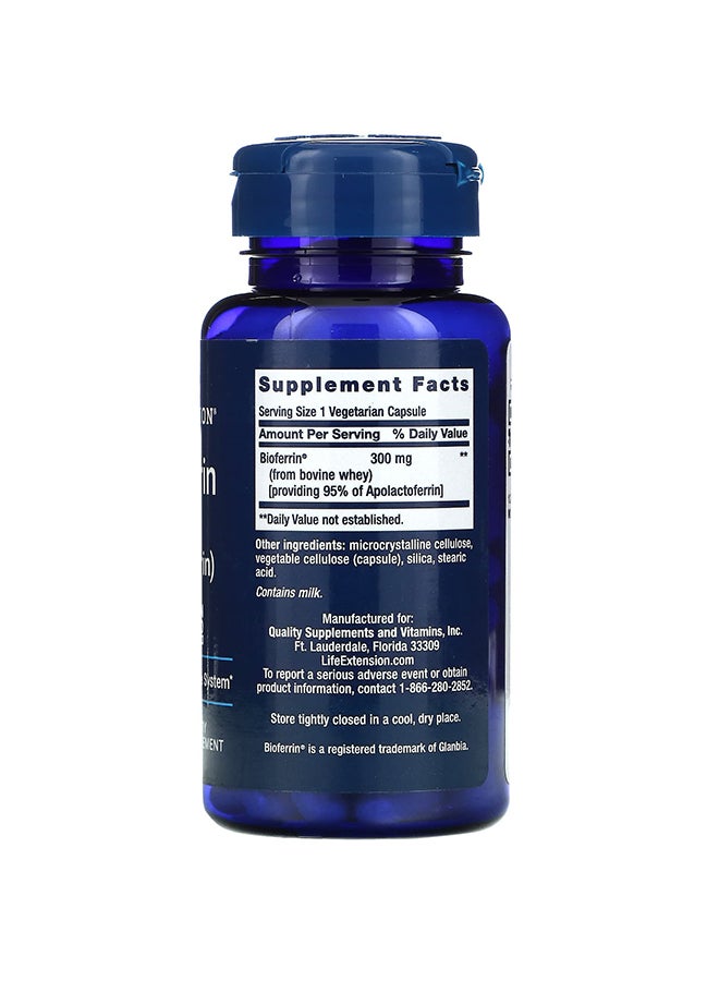 Life Extension Lactoferrin Immune Support - 60 Capsules - Image 2