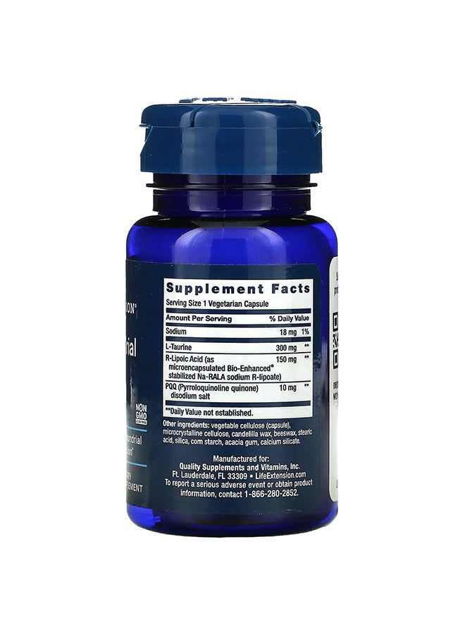 Life Extension - Mitochondrial Basics With PQQ - 30 Capsules - Image 1