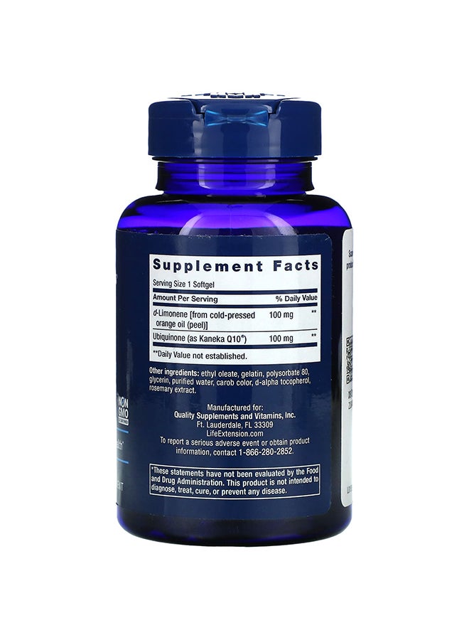 لايف إكستنشن مكمل غذائي فائق الامتصاص بمساعد الإنزيم Q-10 ‏- 60 كبسولة هلامية - Image 2