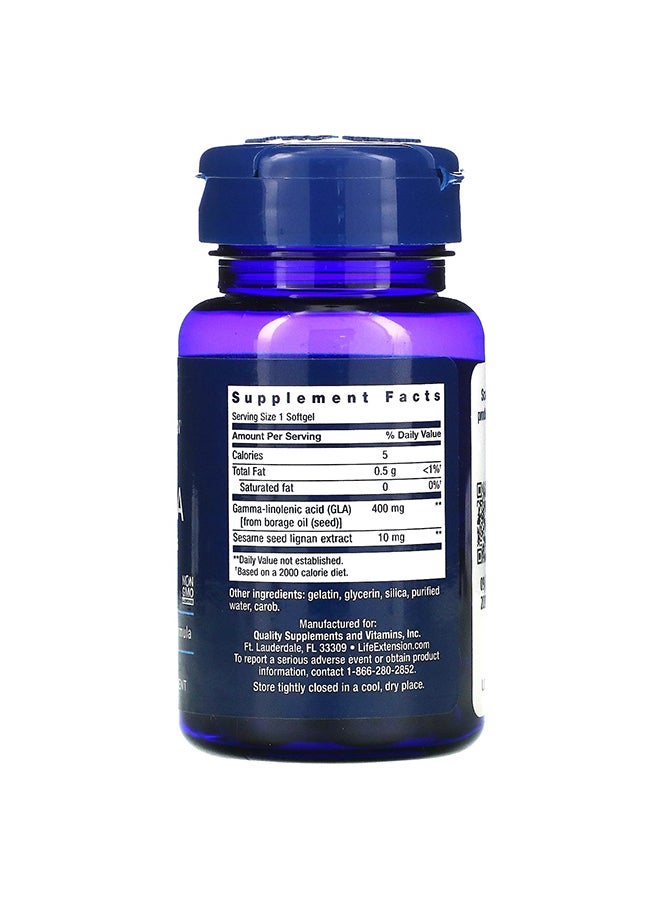 Life Extension Mega GLA With Sesame Lignans - 30 Softgels - Image 2