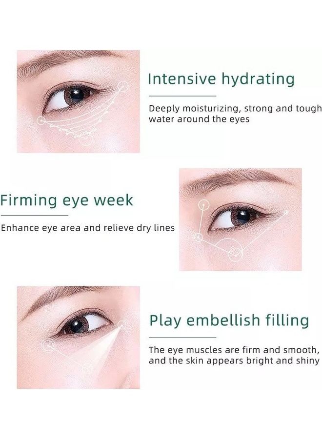 DR. RASHEL - Green Tea Revitalizing Eye Cream Dilute Dark Circles Eye Bags And Puffiness Green 20grams - Image 1