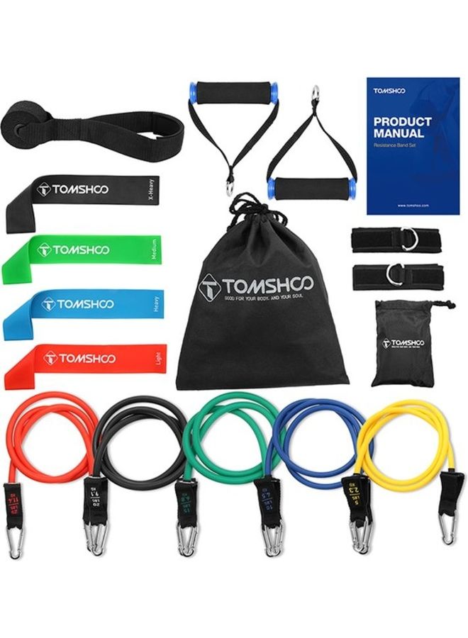 تومشو شرائط مقاومة للتمارين الرياضية من 17 قطعة - Image 1