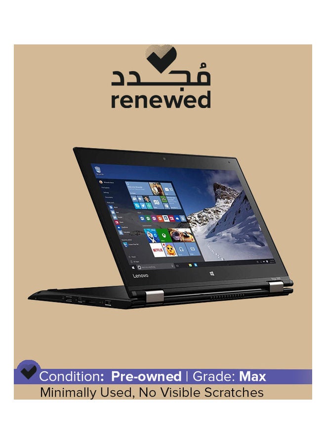 Lenovo - Renewed - Thinkpad Yoga 260 (2018) 2-in-1 Laptop With 12.5-Inch Display,Intel Core i3 Processor/6th Gen/4GB RAM/128GB SSD/Windows 10 English Black - Image 1