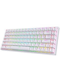 Royal Kludge RK84 Tri - Mode Hot Swapable RGB Mechanical Gaming Keyboard Blue Switch  - Image 1