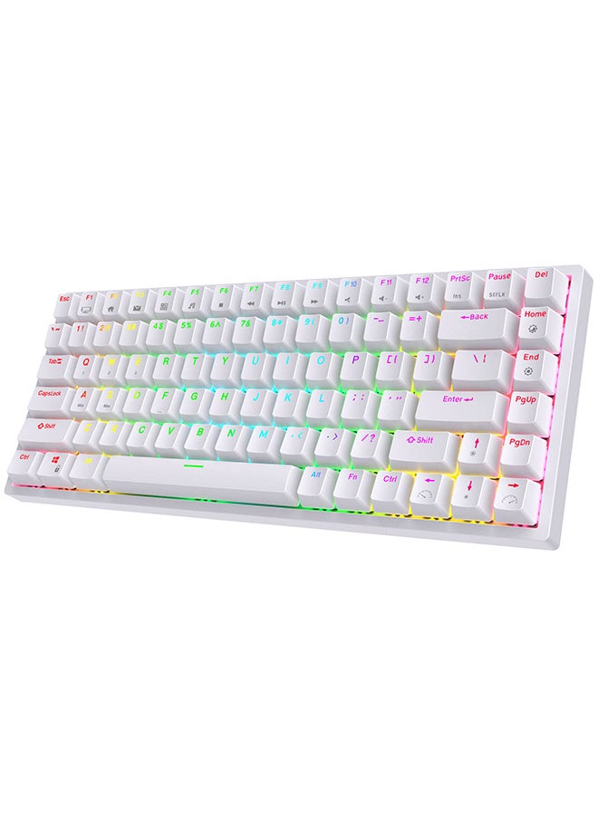 Royal Kludge - RK84 Tri - Mode Hot Swapable RGB Mechanical Gaming Keyboard Brown Switch - Image 1