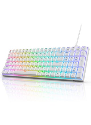 RK100 Tri - Mode Hot Swapable RGB Mechanical Gaming Keyboard Brown Switch - v1658294336/N53336540A_1