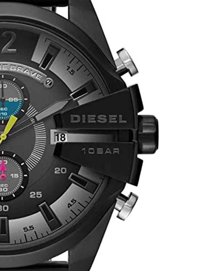 DIESEL - Men's Mega Chief Water Resistant Chronograph Watch Dz4514 - Image 1