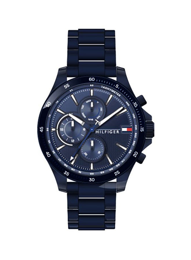 TOMMY HILFIGER Men's Bank Water Resistant Analog Watch 1791720  - Image 1