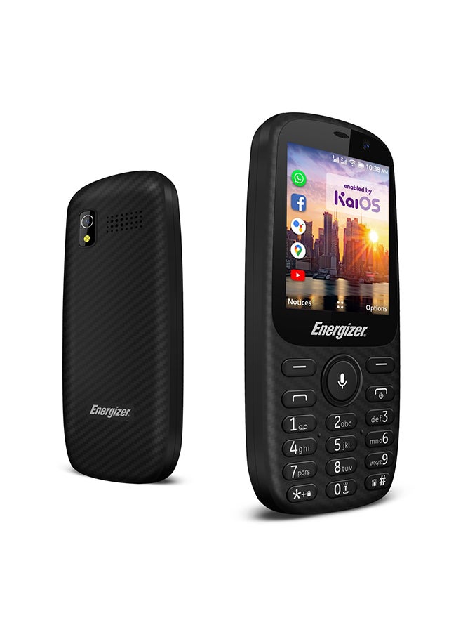 Energizer - Energy D241S Dual SIM 512MB RAM 4G LTE KaiOS Feature Phone, Eng-AR Keypad, FM - Image 1