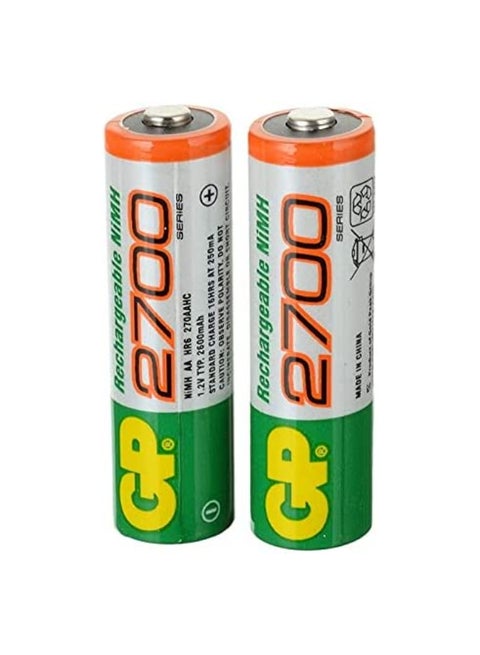 Gp  Rechargeable Batteries Aa 2700Mah Multicolour