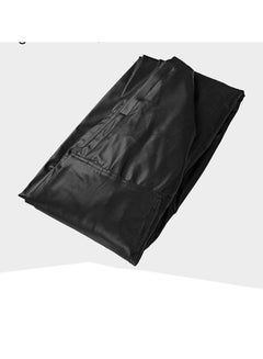 Comfy Solid Multi-Purpose Bean Bag With Polystyrene Filling Black 80x80x50cm  - Image 4