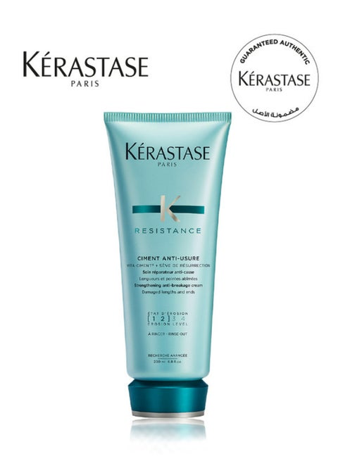 Resistance Force Architecte Ciment Anti-Usure Conditioner for Damaged Hair 200ml