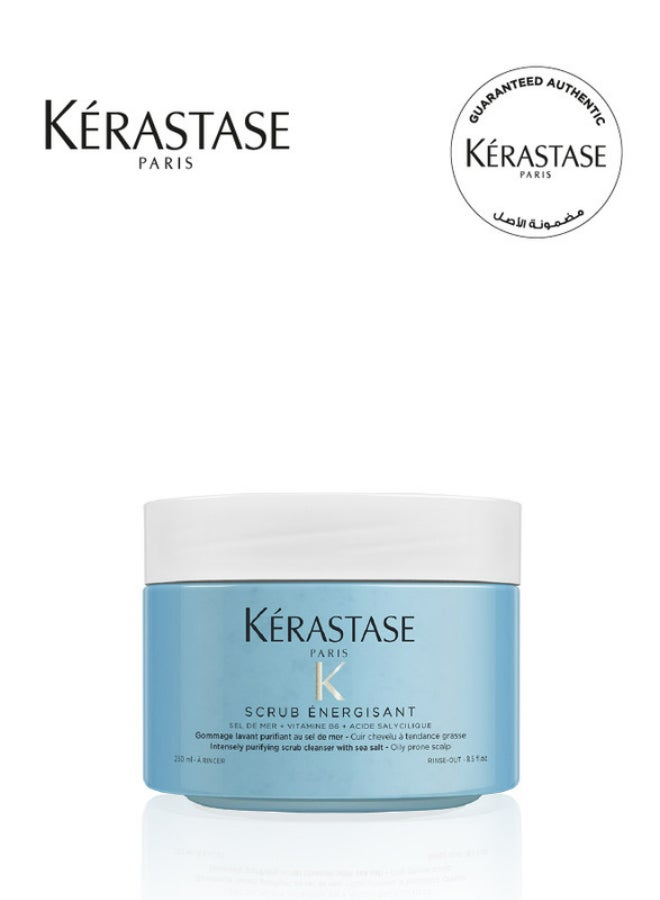 KERASTASE - Scrub Energisant With Sea Salt Blue 325grams - Image 1