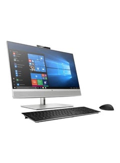 HP Elite One 800 G6 AIO With 27-Inch FHD Touch Screen Display, Core i7 Processor/16GB RAM/512GB SSD/Windows/Intel UHD Graphics English/Arabic English/Arabic Silver  - Image 2
