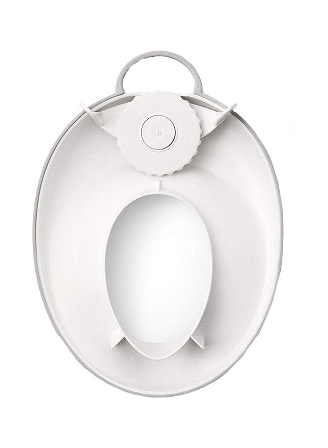 BABYBJORN - Baby Toilet Training Seat - White, Grey - Image 1