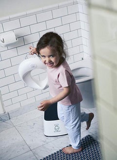 BABYBJORN Baby Toilet Training Seat - White, Grey  - Image 3