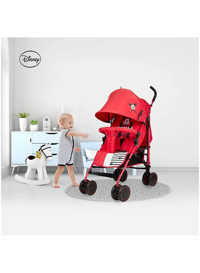 Disney Minnie Mouse Lightweight Adventure Stroller With Storage Cabin