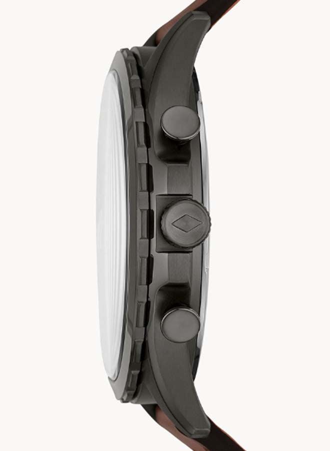 FOSSIL - Men's Forrester Chrono Water Resistance Leather Chronograph Watch FS5815 - Image 1