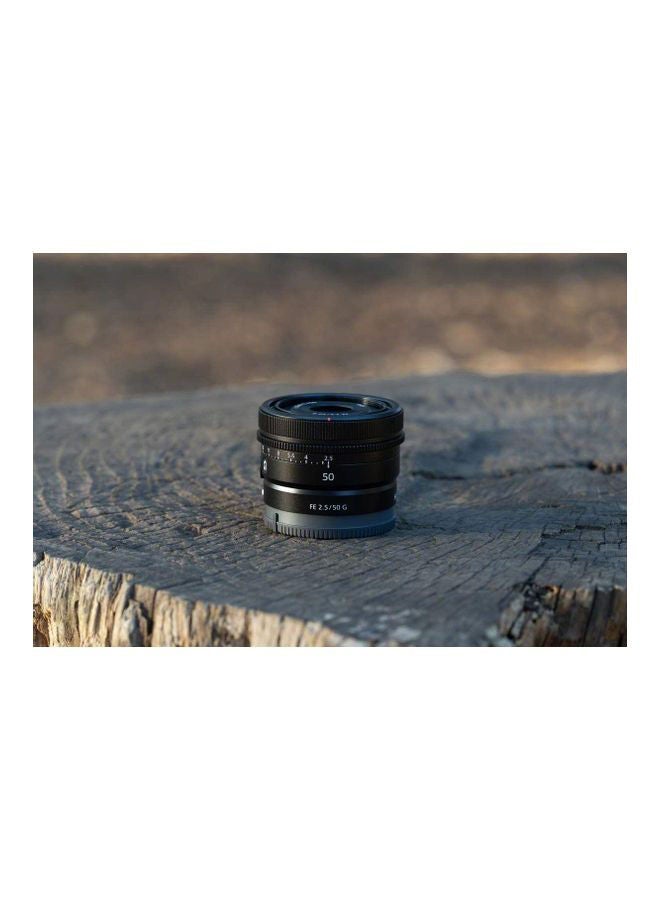 Sony - Sel50F25G Full Frame Lens Fe 50Mm F2.5 G Premium G Series Prime Lens, Black, Sel50F25G.Syx - Image 1