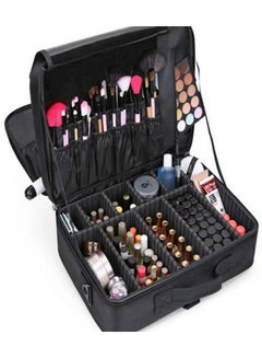 Multistorage Professional Makeup Bag Black