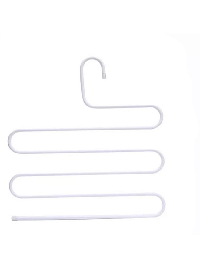 SAPU S-Shaped 5-Layered Clothes Hanger White 36cm  - Image 1
