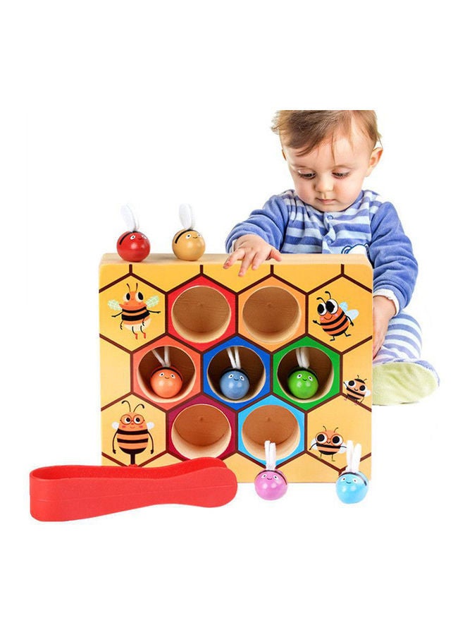 كيدل لعبة أحجية تفاعلية توضع أعلى الطاولة للتعلم المبكر بتصميم هيكل محرك دقيق من ألعاب التدريب 13.7x16x3.7سم - Image 3