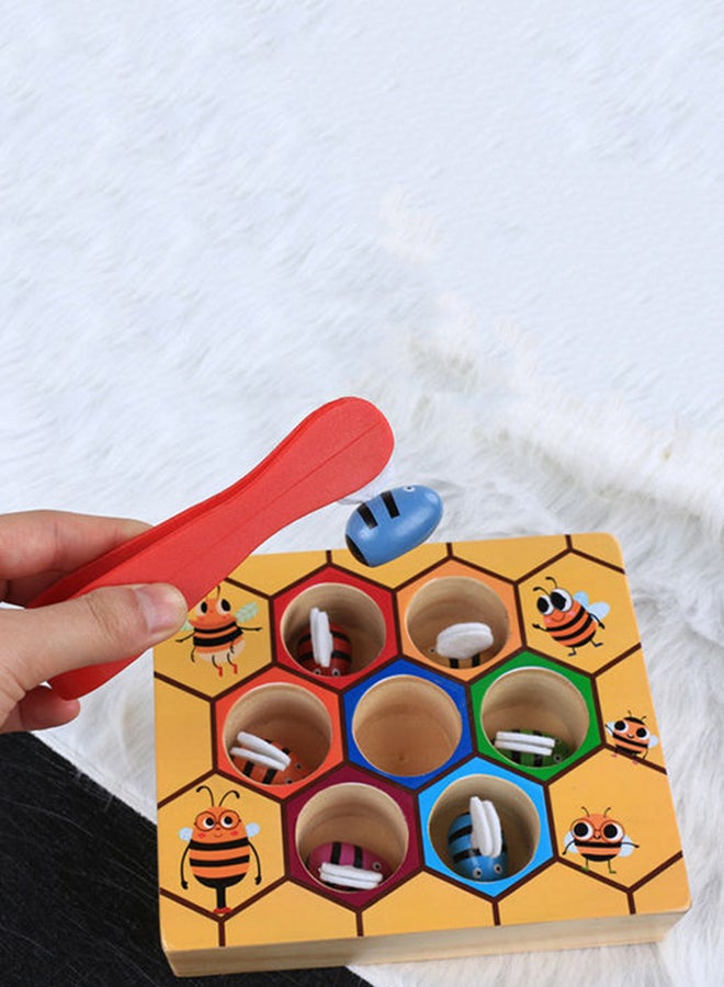 كيدل لعبة أحجية تفاعلية توضع أعلى الطاولة للتعلم المبكر بتصميم هيكل محرك دقيق من ألعاب التدريب 13.7x16x3.7سم - Image 5