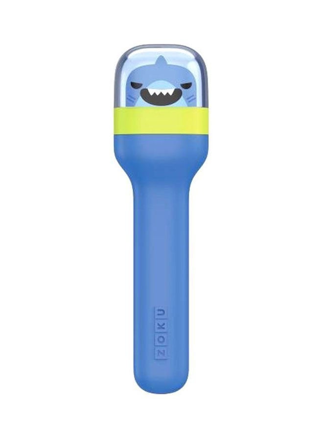 ZOKU 4-Piece Shark Pocket Utensil Set Blue 4.6x2.8x17cm  - Image 1