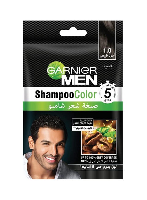 Men Shampoo Color 1.0 Natural Black