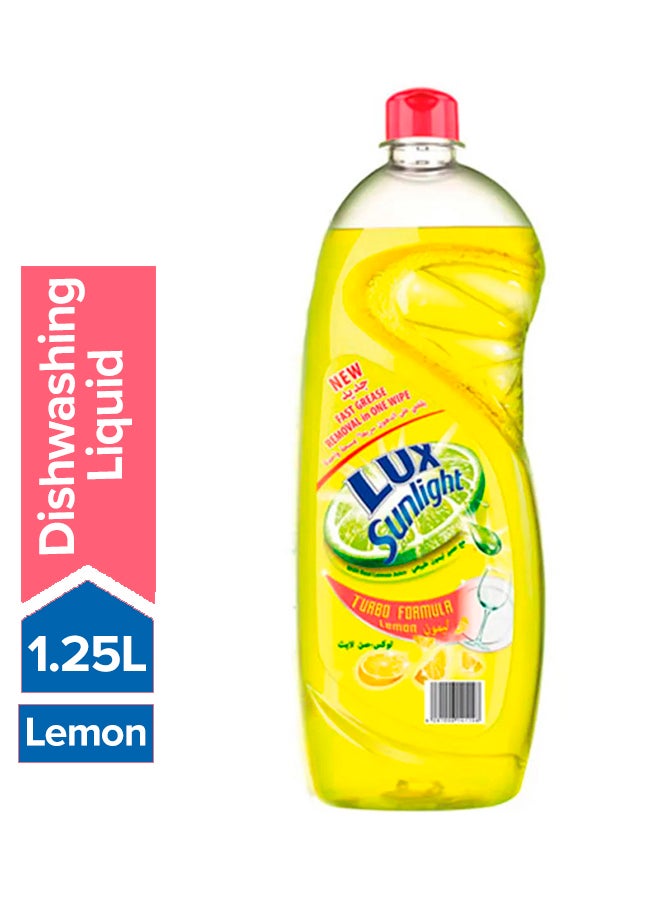 Lux Turbo Formula Dishwash Liquid 1.25Liters