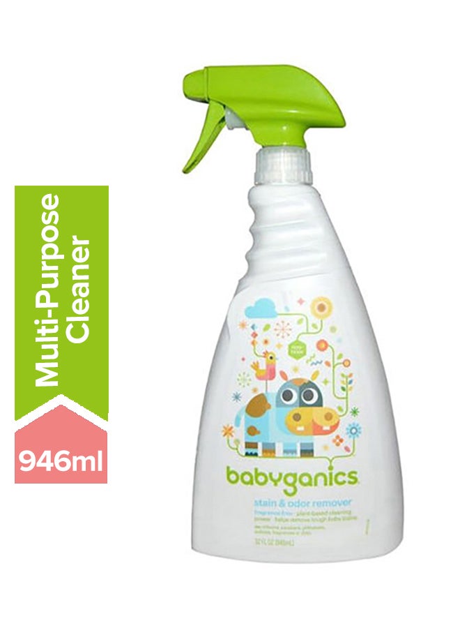 Babyganics - Fragrance Free Stain And Odor Remover 946ml - Image 1