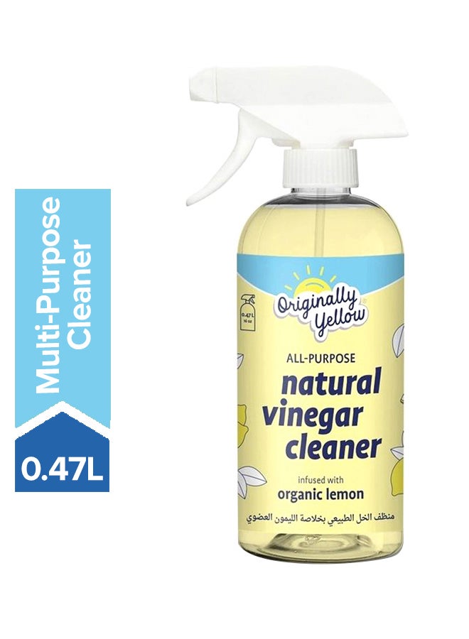 Originally Yellow All Purpose Natural Vinegar Spray Yellow 0.47Liters - Image 1