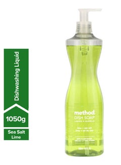 Method Lime And Sea Salt Dish Soap Silver/Green/White 532ml  - Image 1