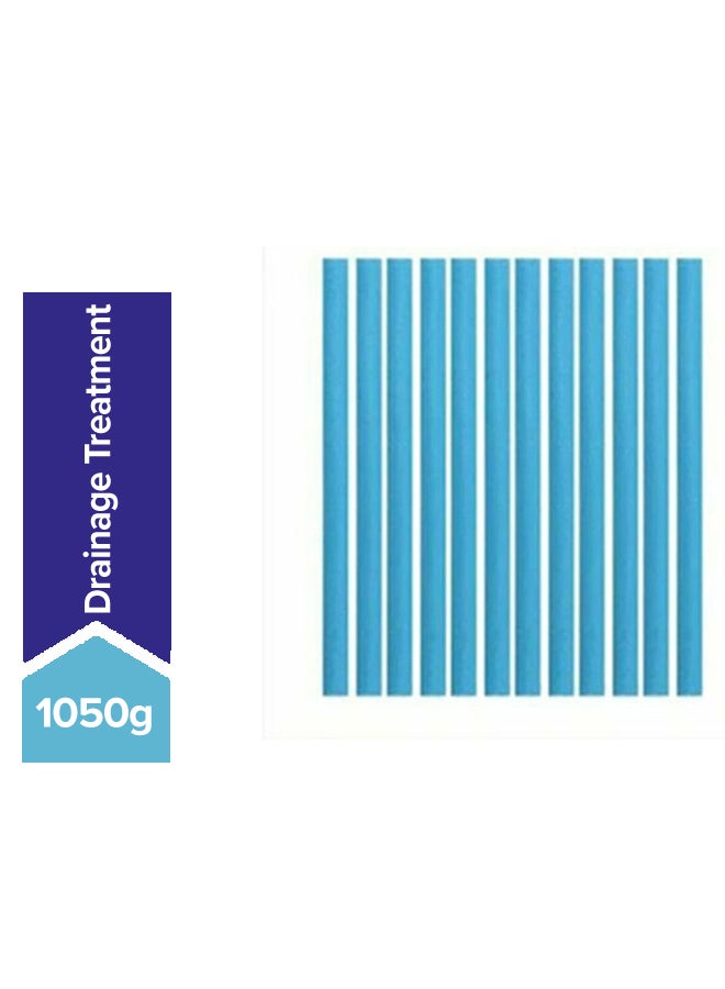 ساني ستيكس مجموعة مكونة من 12 لمنع انسداد المصرف أو انبعاث أي روائح سيئة منه أزرق 22Ø³Ù†ØªÙŠÙ…ØªØ± - Image 1