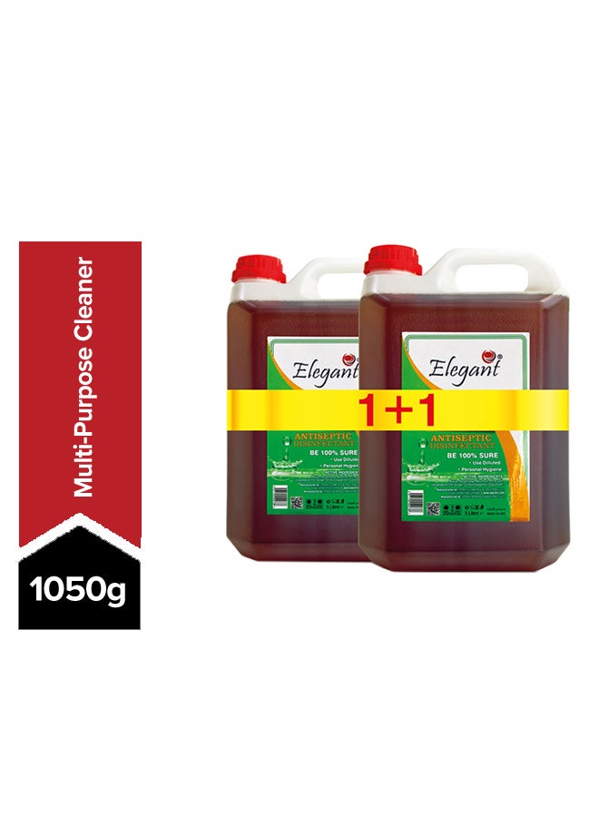 Antiseptic Disinfectant Liquid Brown 2x5Liters