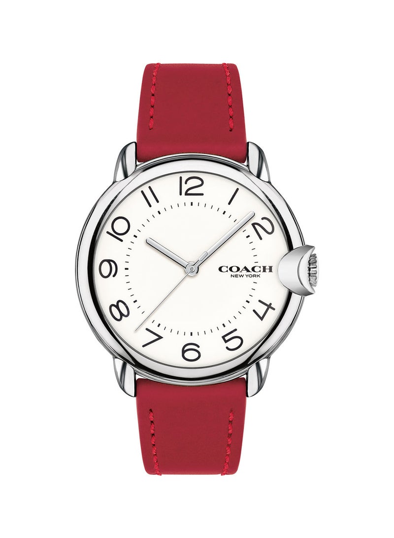 Women's Coach Women's Arden White Dial Watch - 14503724 - v1658414602/N47873181A_1