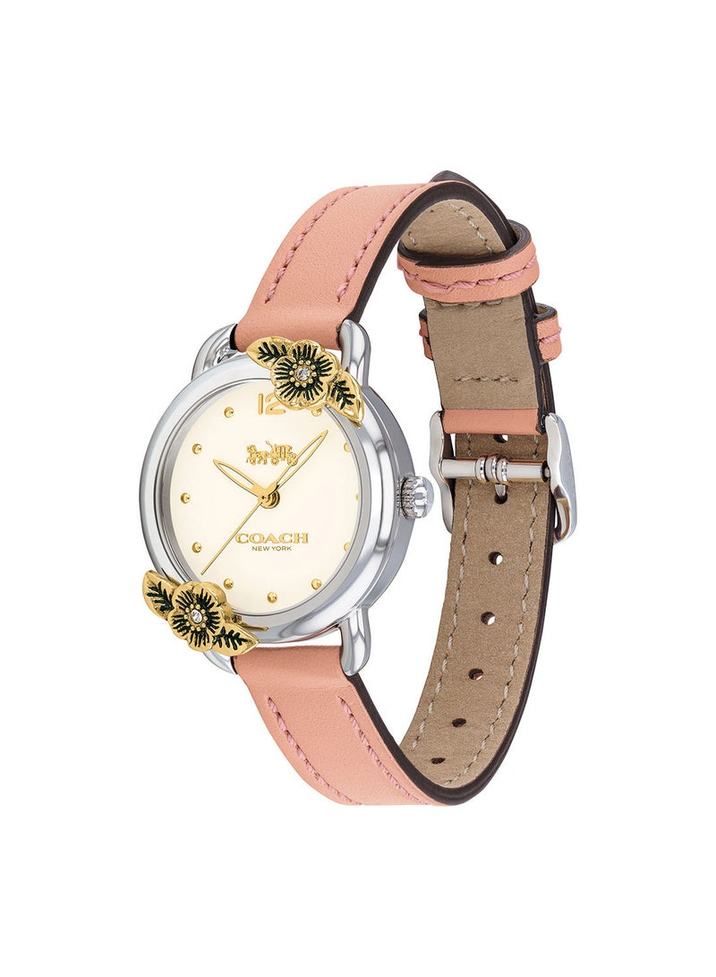 COACH - Women's Delancey  Chalk Dial Watch - 14503239 - Image 1