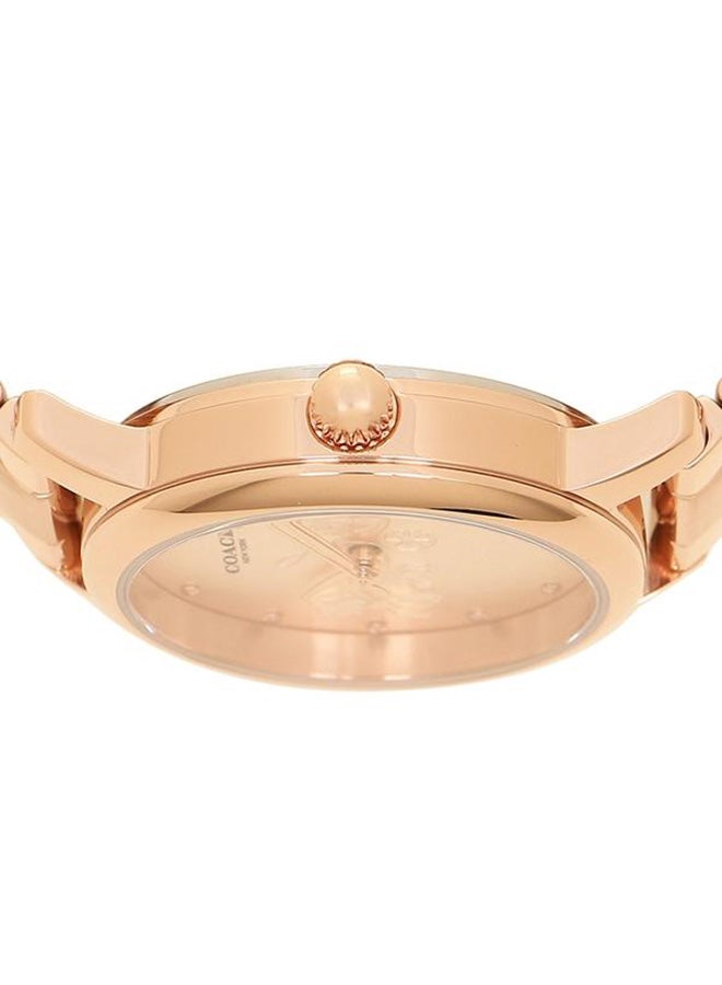 COACH - Women's Grand  Rose Gold Dial Watch - 14502977 - Image 1