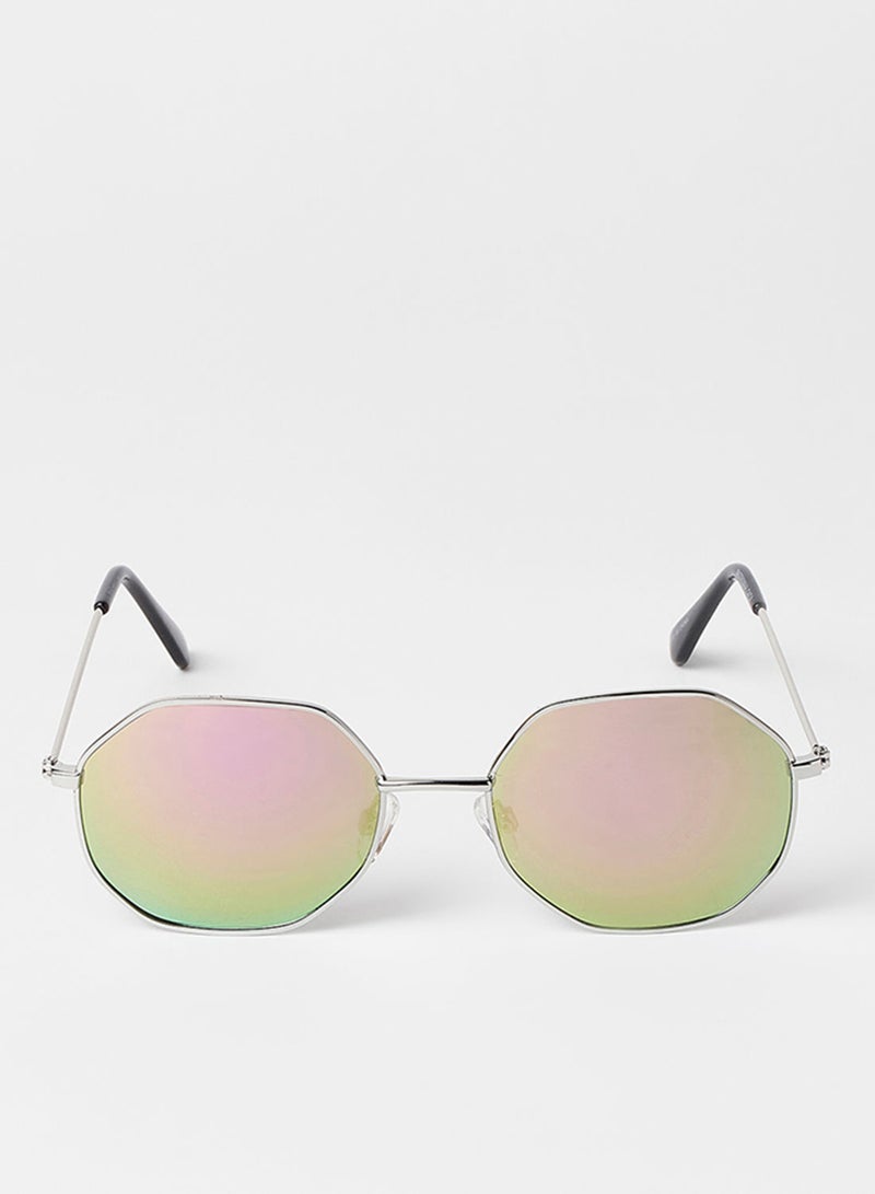 ماد آيز نظارة شمسية عصرية بإطار كبير جداً طراز EE20M050-2 للنساء - Image 1