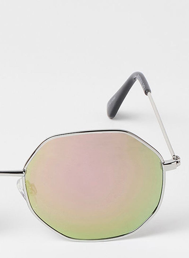 ماد آيز نظارة شمسية عصرية بإطار كبير جداً طراز EE20M050-2 للنساء - Image 5