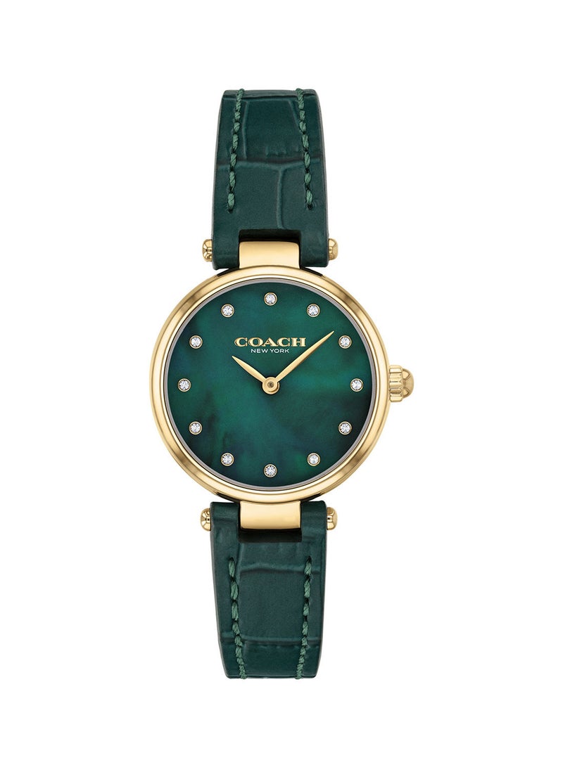 COACH Women's Park Green Mother Of Pearl Dial Watch - 14503534 - Image 1